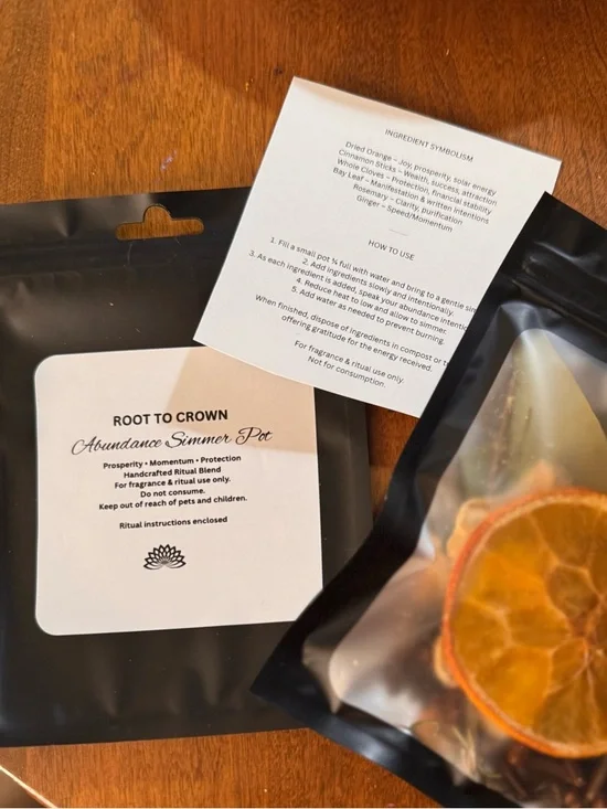 Abundance Simmer Pot Ritual Blend | Prosperity Kit - Picture 5 of 7
